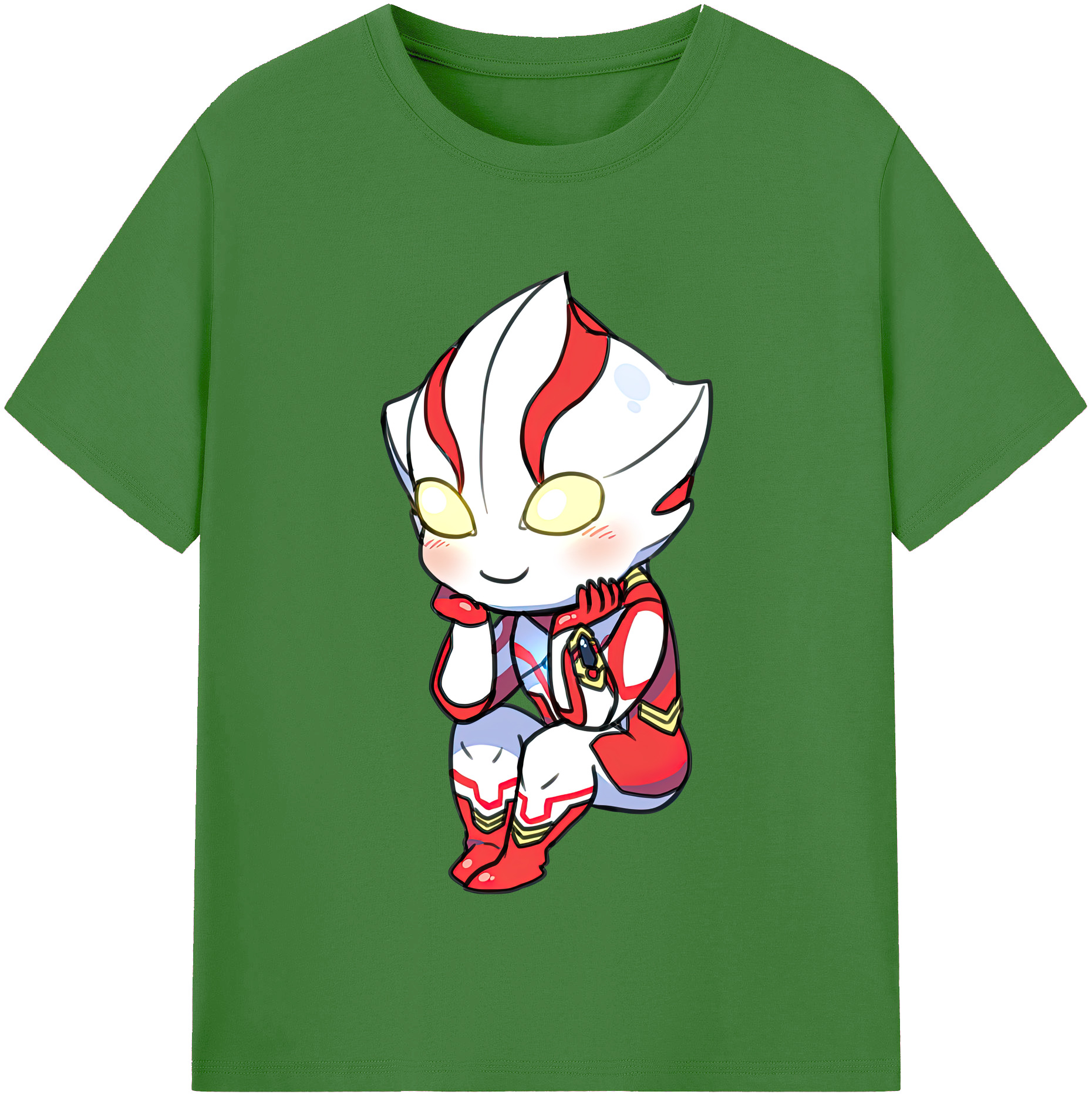 （画像用） ウルトラマン Ultraman レディースカジュアルプリントTシャツ（綿100％）